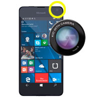 Microsoft Lumia 535 Front Camera Repair Service